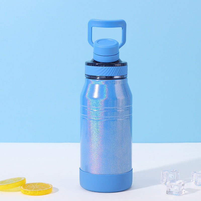 Rainbow Space Bottle | Insulated Tumbler with Handle | 350/600/800/1000/1500ml