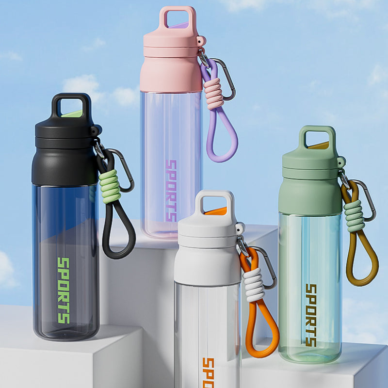 Tritan运动水杯 700ml | 一键弹盖 附登山扣
