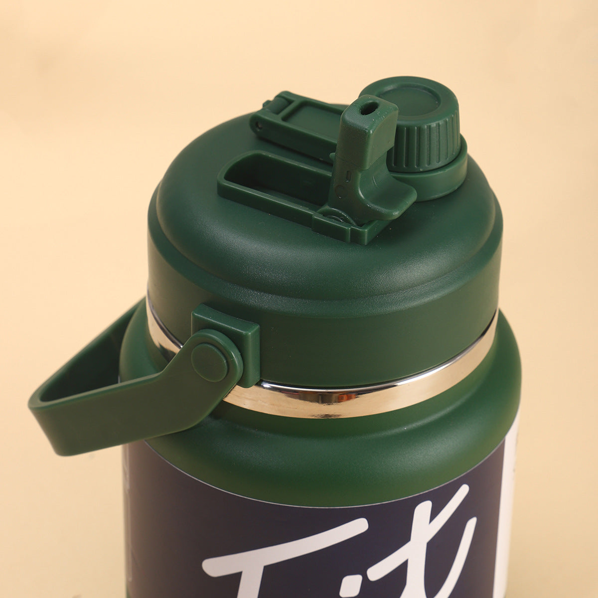 Multi-Color Multi-Size Insulated Thermos | Handle · Dual Lid · Wide Mouth · Cooler & Ice Bucket Use