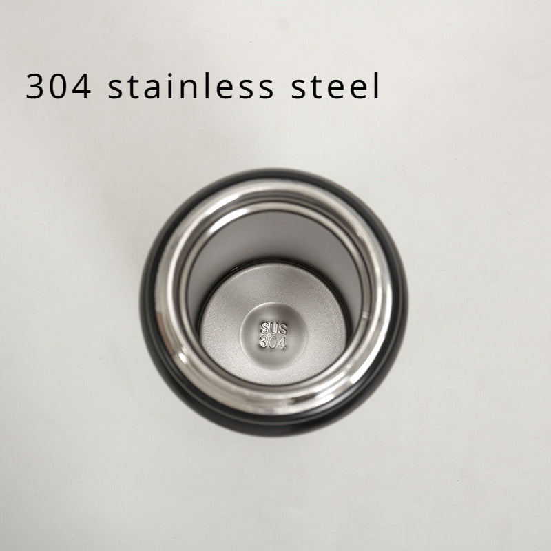 304 Stainless Steel Insulated Tumbler with Handle & Tea Strainer | Hot & Cold | Car Travel Home