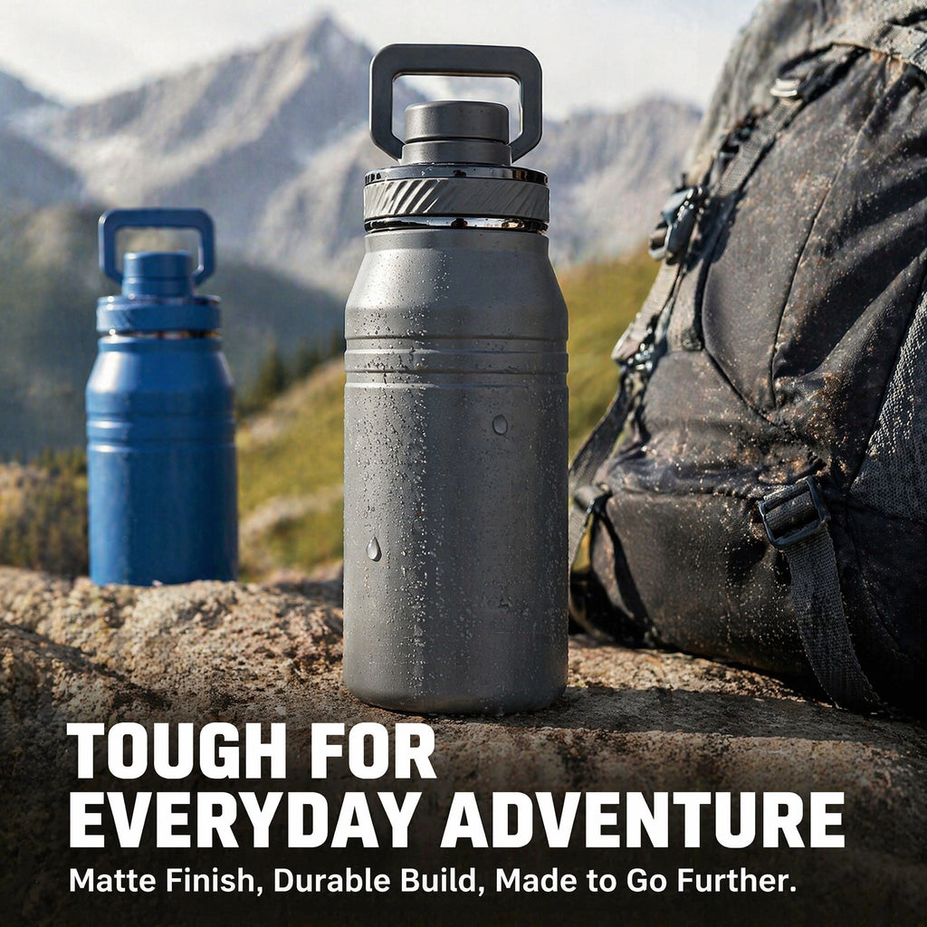 Rainbow Space Bottle | Insulated Tumbler with Handle | 350/600/800/1000/1500ml