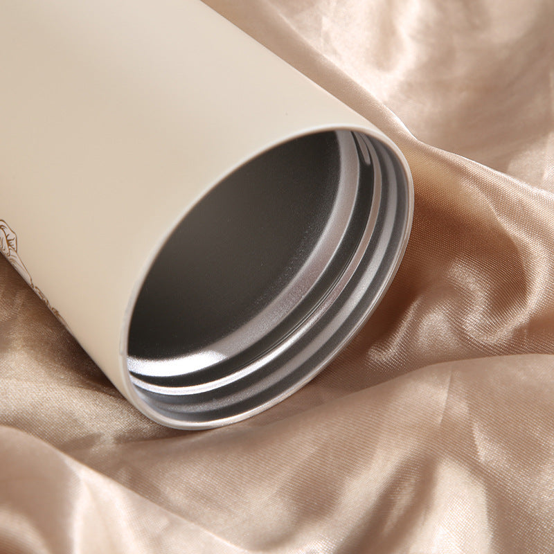 Lily of the Valley Tumbler | SUS316 Steel | Dual-Lid | Gift Box | 500ml | Custom Print Available