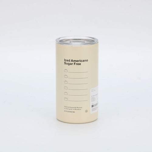 304 Stainless Steel American Coffee Tumbler with Metal Straw | 320ml & 600ml | Hot & Cold Insulation