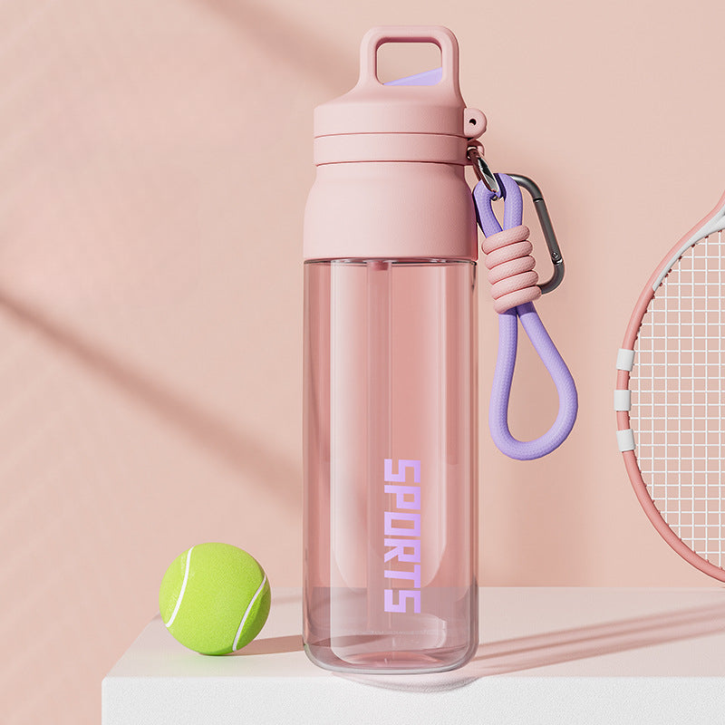 Tritan Sports Water Bottle 700ml | One-Touch Flip Lid with Carabiner